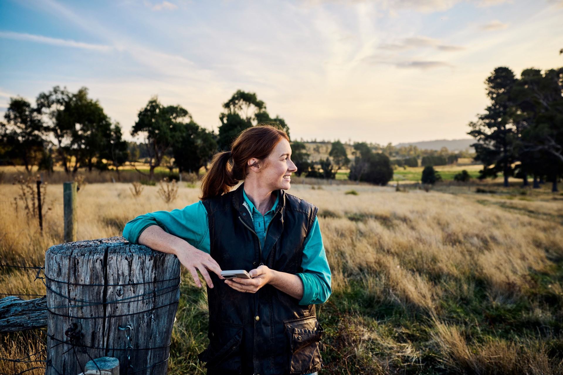 Staying connected on the farm via mobile network